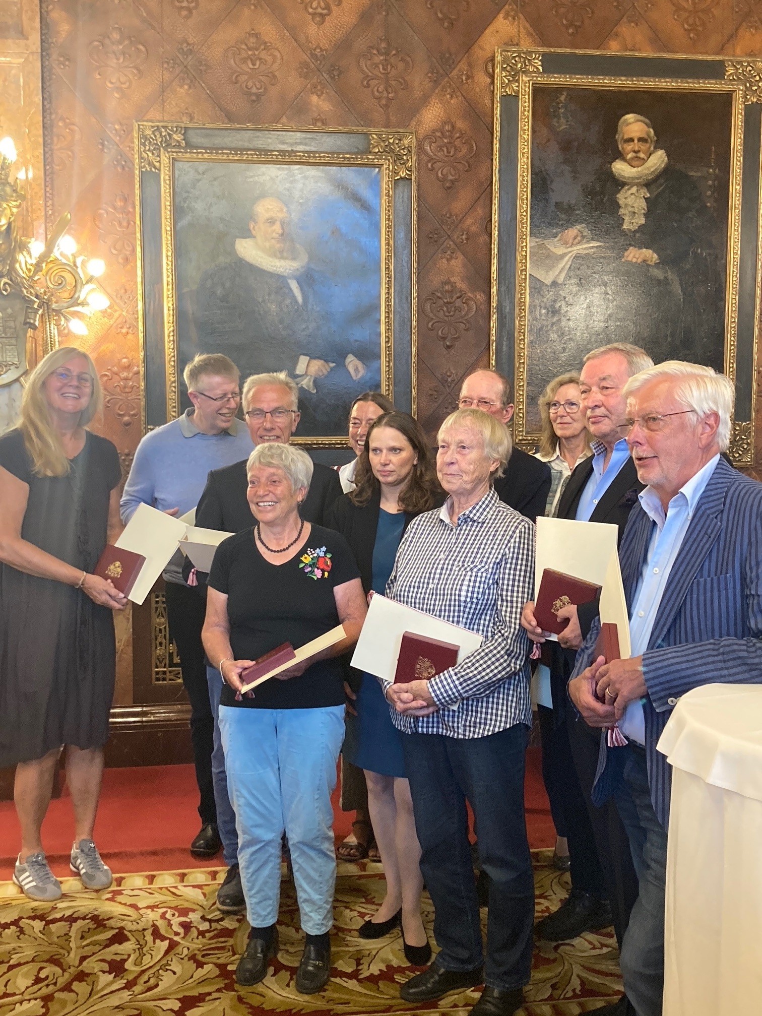 Treuemedaille für langjähriges Engagement
